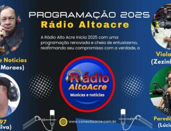 Rádio Alto Acre, Programação 2025