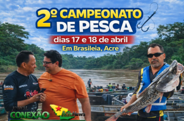 2º Campeonato de Pesca de Brasiléia reúne 103 equipes e prefeitura projeta edição maior que a do ano passado