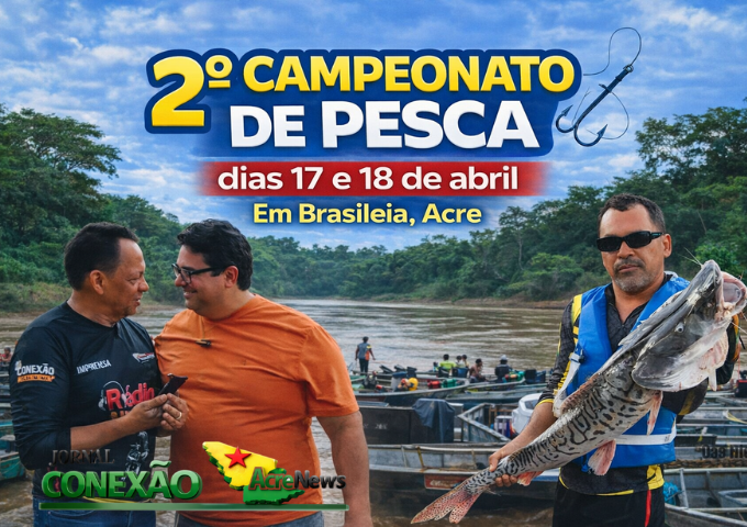 2º Campeonato de Pesca de Brasiléia reúne 103 equipes e prefeitura projeta edição maior que a do ano passado