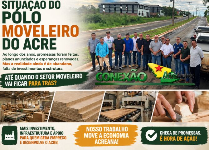 Quando o Estado transforma discurso em promessa vazia e abandona o setor moveleiro