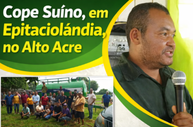 Cooperativa Cope Suíno em Epitaciolândia, fortalece economia e sustentabilidade.