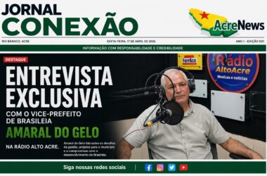 Vice-prefeito Amaral do Gelo destaca desafios e ações em Brasileia durante entrevista na Rádio Alto Acre