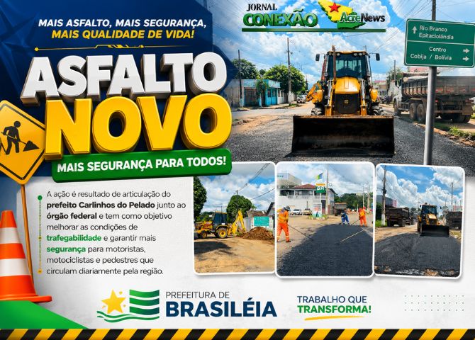 Prefeitura acompanha manutenção do DNIT em avenidas da BR-317 e garante apoio para recuperação da ponte metálica em Brasiléia