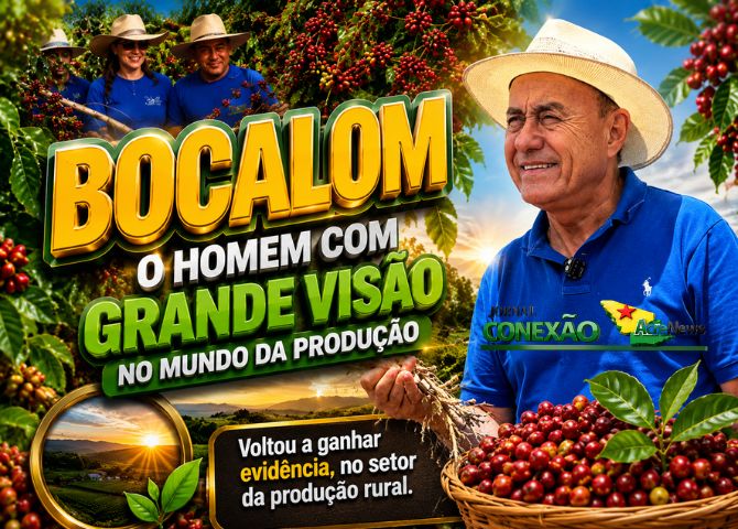 Bocalom transforma lavoura de café em vitrine para gigante internacional de fertilizantes e amplia influência no agronegócio acreano